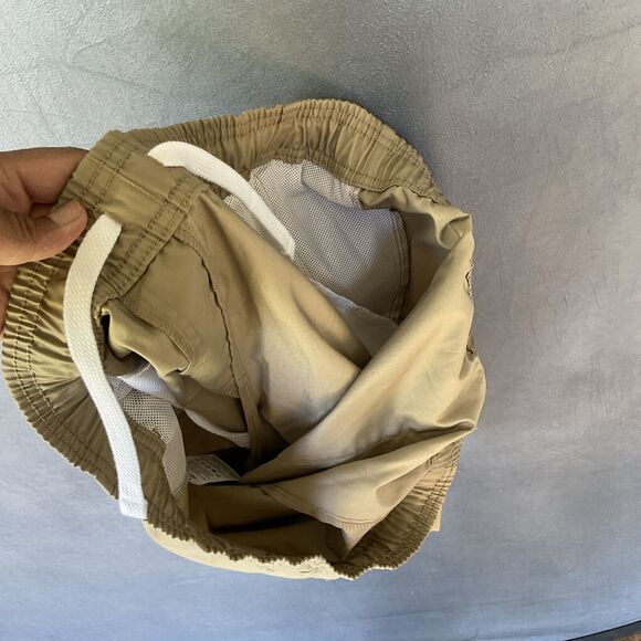 Nike Men’s Canvas Shorts Beige XXL Stretch Michigan State Spartans Swoosh MSU - Picture 11 of 11